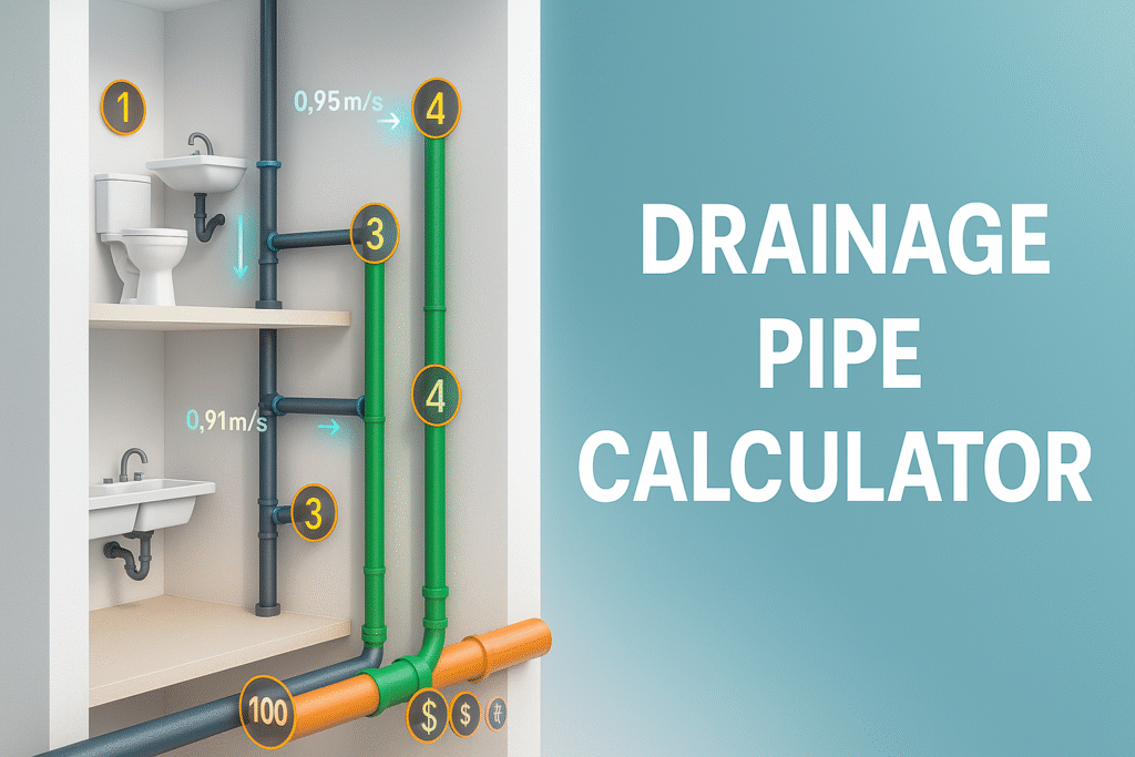 Drainage Pipe Calculator