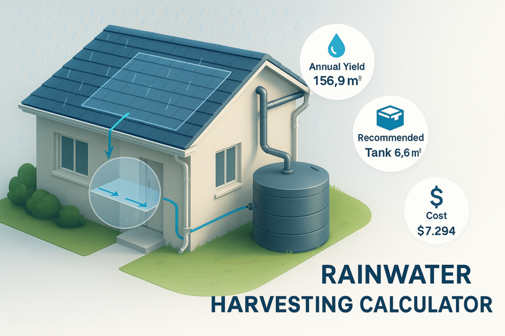 Rainwater Harvesting Calculator