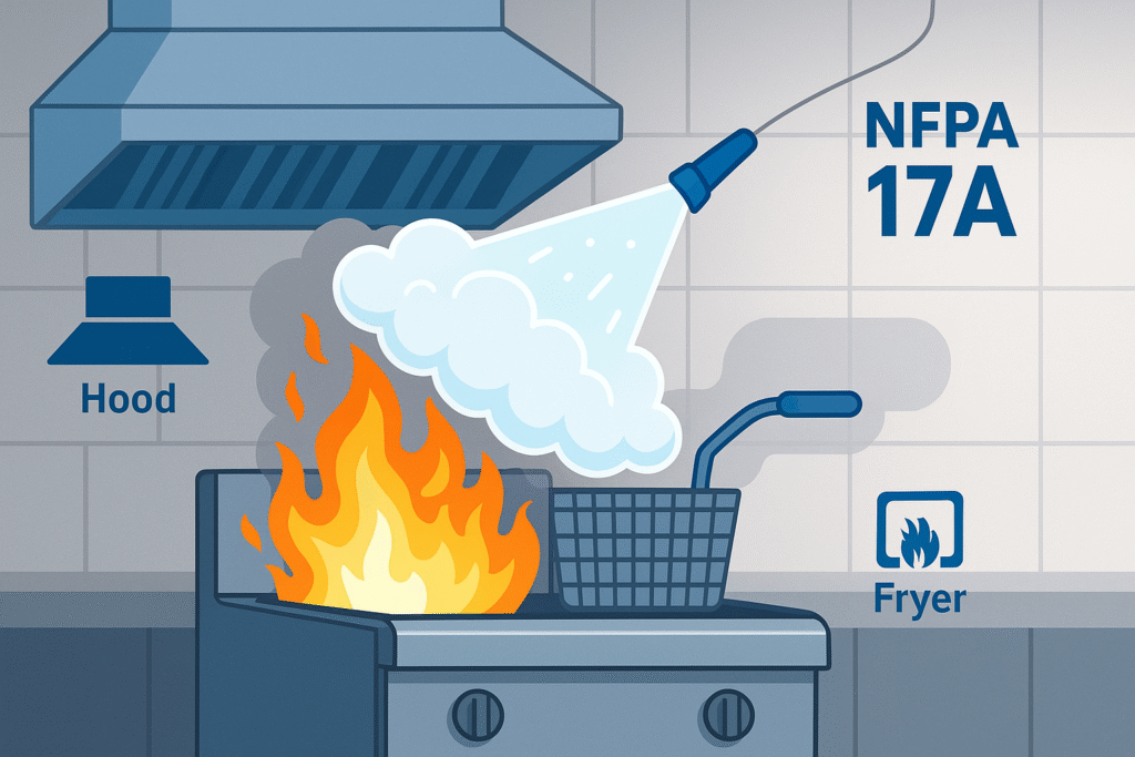 Wet Chemical Extinguishing