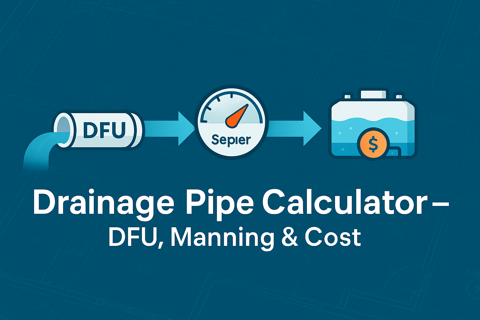 Drainage Pipe Calculator
