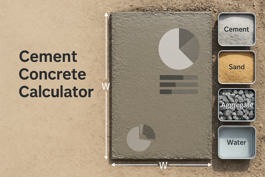 Cement Concrete Calculator